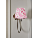 PINK IKAT WALL LIGHT